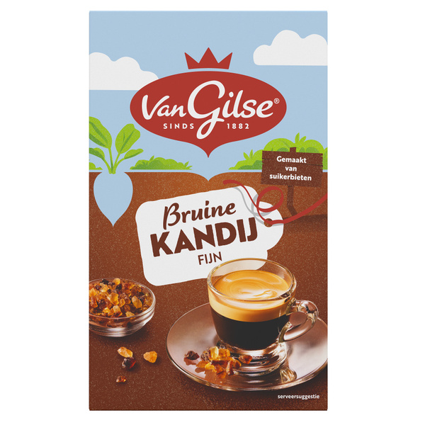 GILSE bruine kandij fijn 500 GR 500 GR