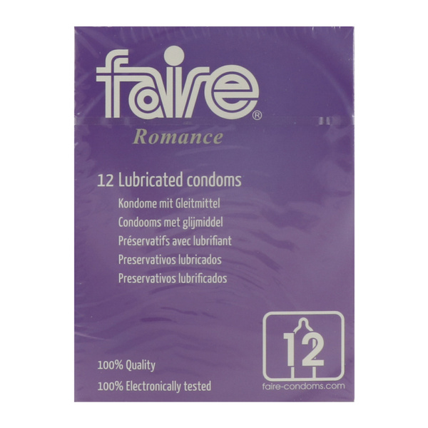 ROMANCE AV condoom en  glijmiddel 12 ST 12 ST