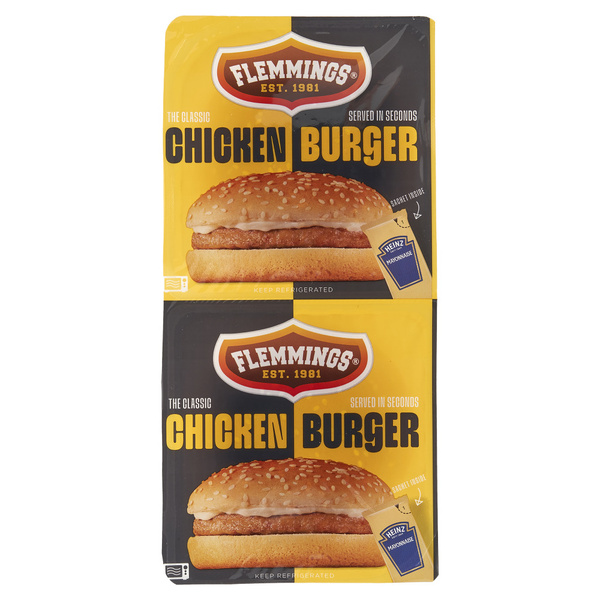 FLEMMING chickenburgers heinz 239 GR 239 GR