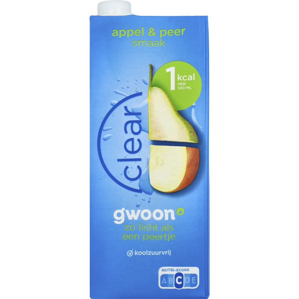 G'WOON clear appel en peer 1.5 ML 1.5 ML