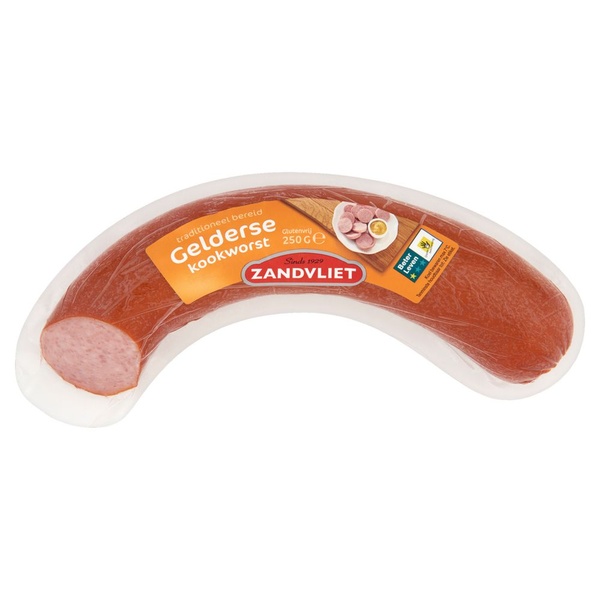 ZANDVLIE gekookte gelderse worst. 250 GR 250 GR