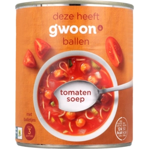 G'WOON tomatensoep 800 ML