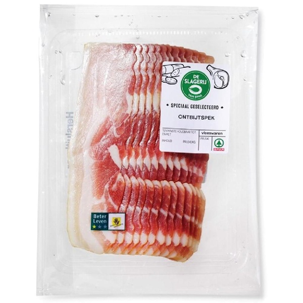 SPAR KLP  amb. ontbijt spek 125gr 1 KG 1 KG