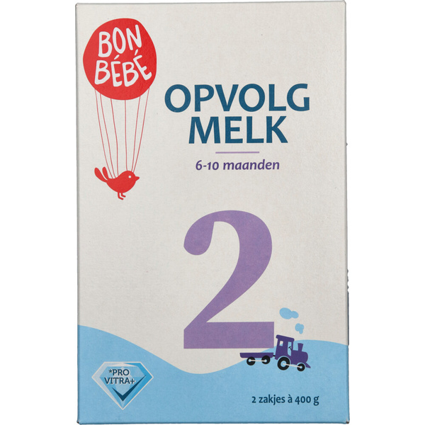 BON BEBE standaard opvolgmelk 2 800 GR 800 GR