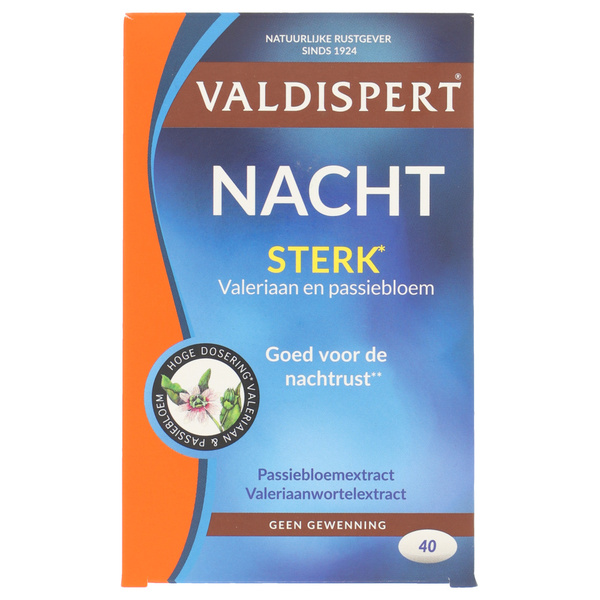 VALDISPE AV nacht extra sterk 40 GR 40 GR