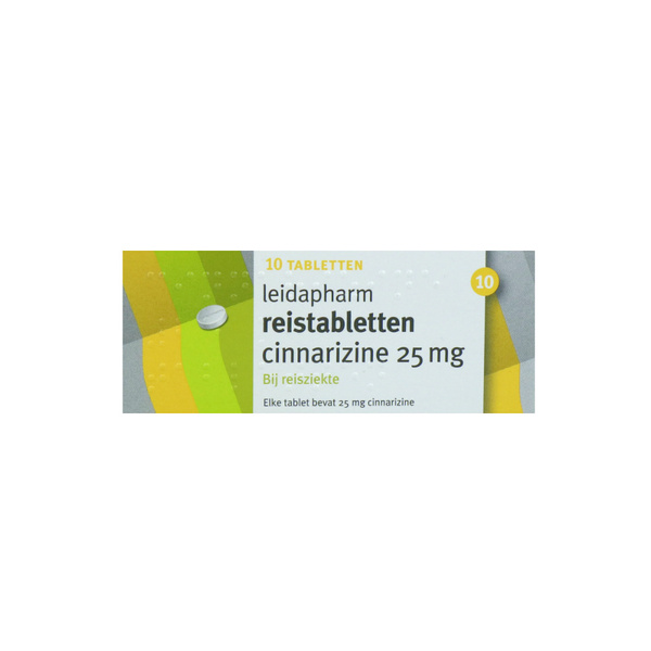 LEIDA UAD reistablet 25mg cinn 10 ST 10 ST
