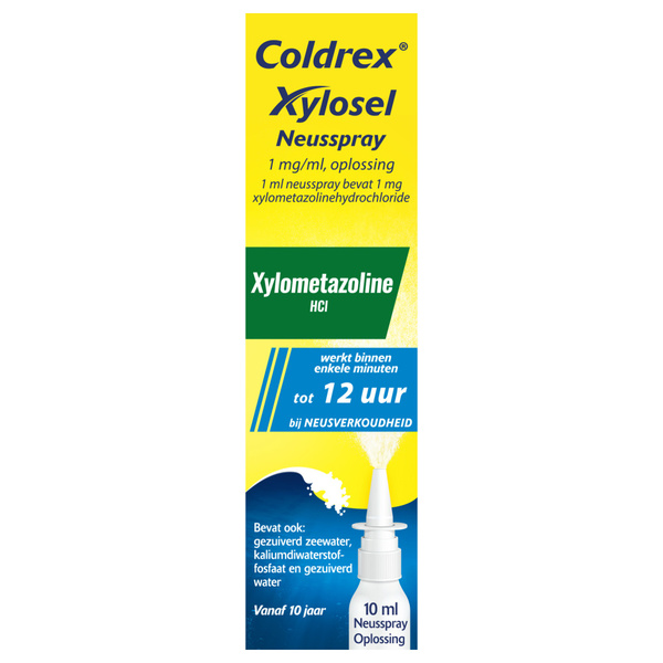 HOT COLD UAD neusspray xylosel 10 ML 10 ML