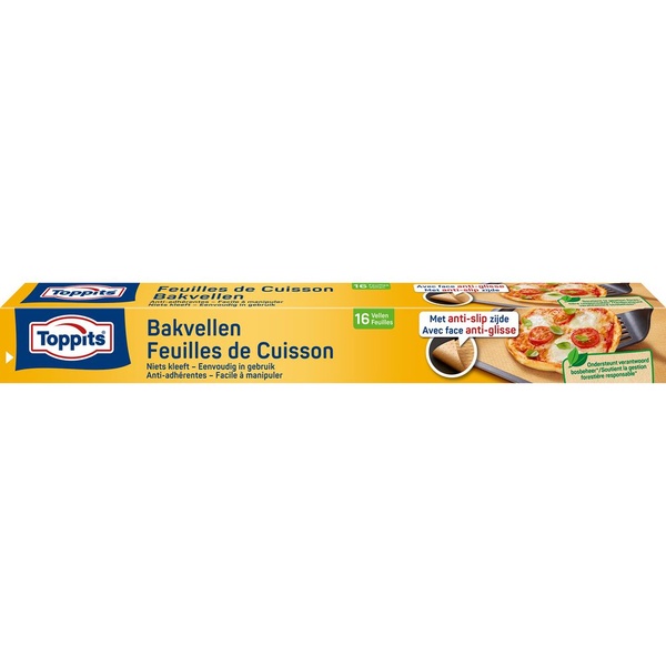 TOPPIT bakvellen anti-slip 16 vel 16 ST 16 ST