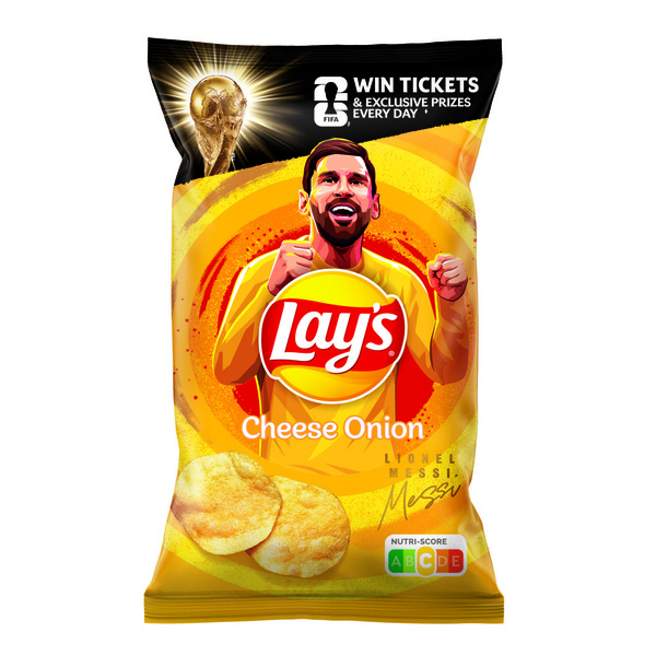 LAY'S chips cheese onion 200 GR 200 GR