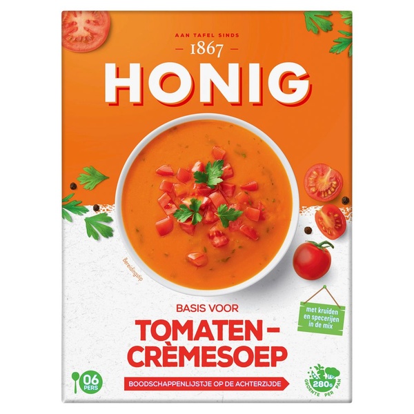 HONIG basis tomaten crèmesoep 112 GR 112 GR