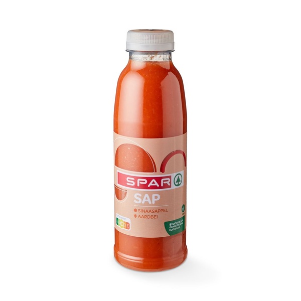 SPAR sinaasappel- aardbeisap 500 ML 500 ML