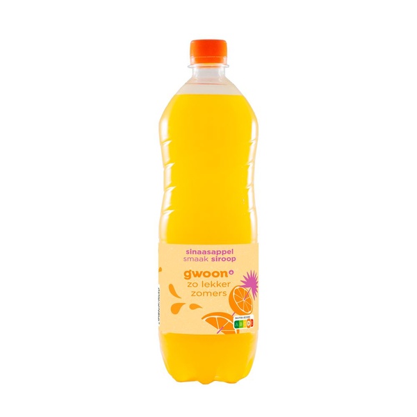 G'WOON siroop sinaasappel 1 LT 1 LT