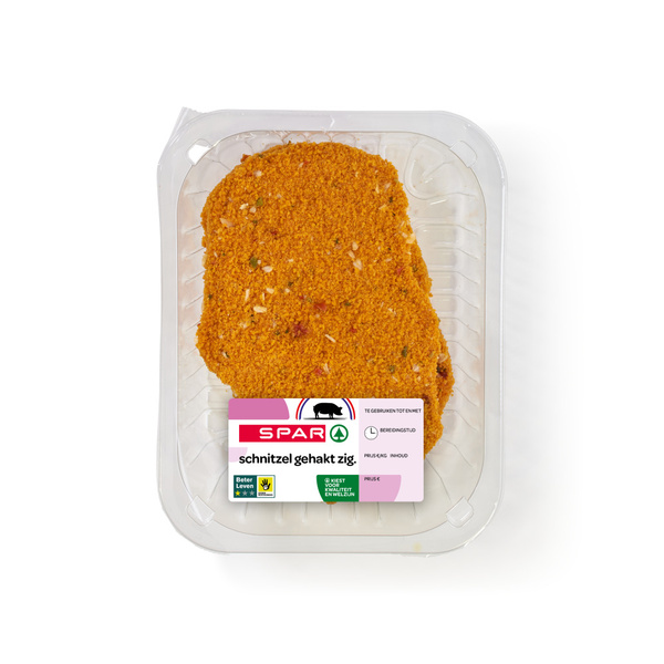 SPAR schnitzel gehakt zig 2st 200 GR 200 GR
