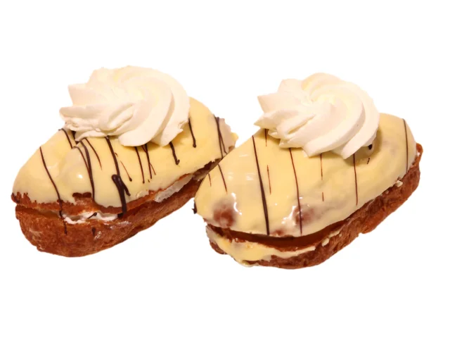 Ambachtelijke bananensoes 2 stuks