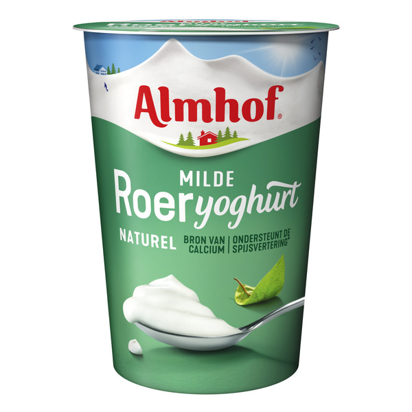 ALMHOF roeryoghurt naturel 500 GR