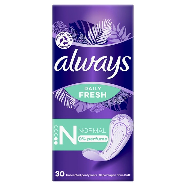 ALWAYS inlegkruisje normal single 30 ST
