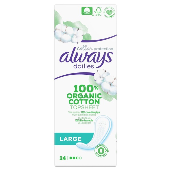 ALWAYS inleg large 24 ST