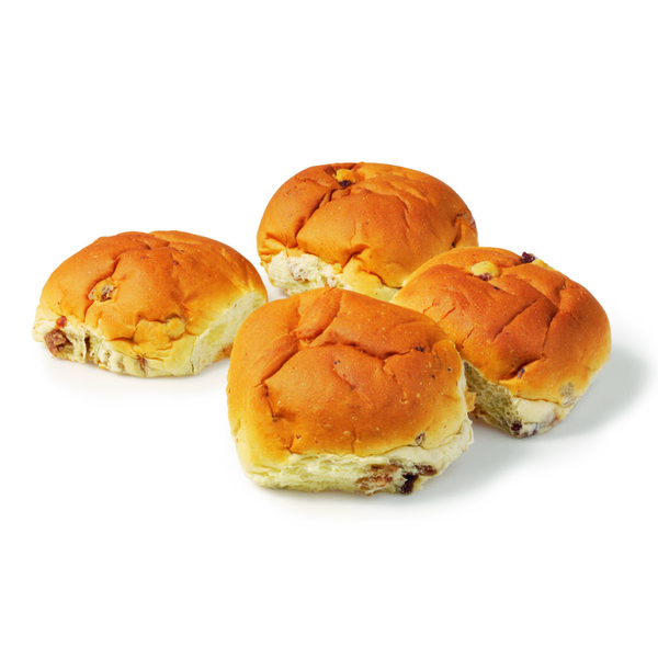 Rozijnenbollen 4 stuks 4 ST