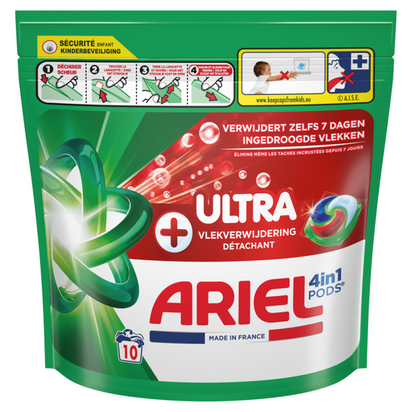 ARIEL pods+ 4-in-1 ultra 10 ST