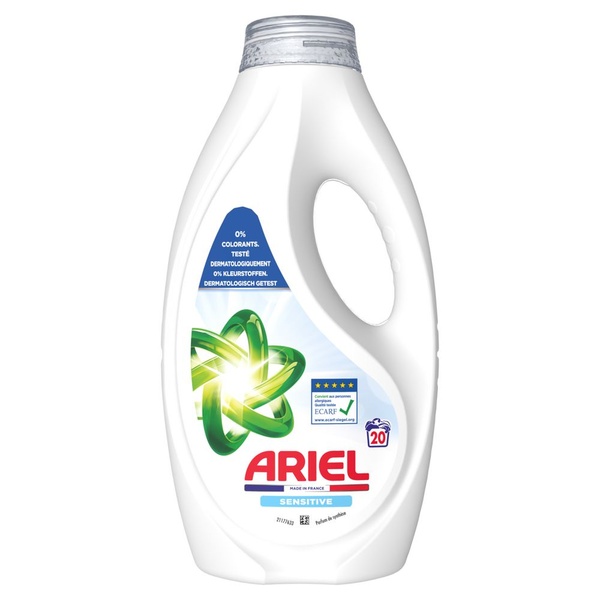 ARIEL vloeibare wasmiddel sensitive 900 ML