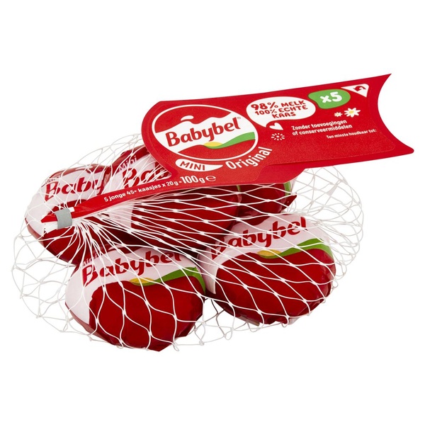 BEL mini babybel 5st 100 GR
