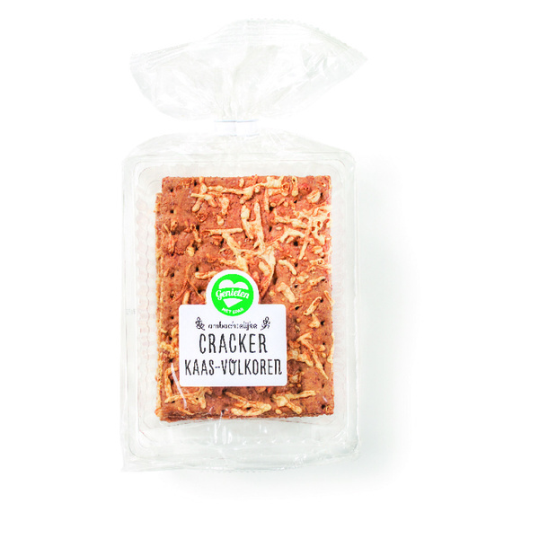 Bakkers Hart Crackers Kaas Volkoren 200 GR