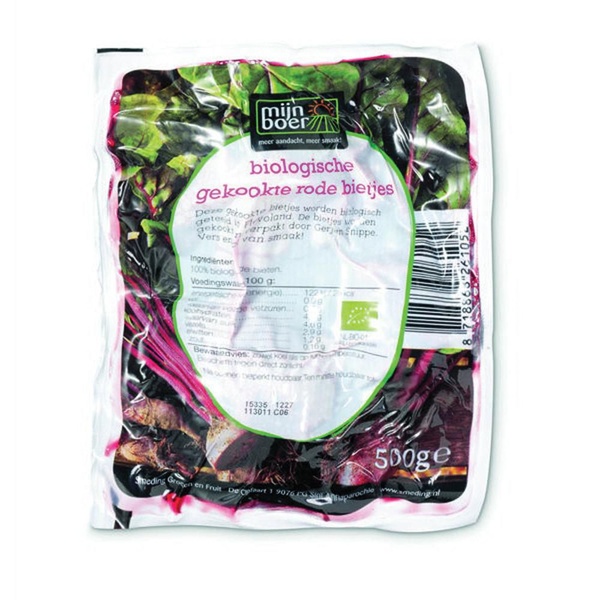 bieten gekookt bio 500 GR