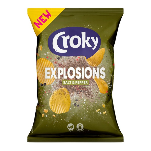 CROKY explosions salt & pepper 150 GR