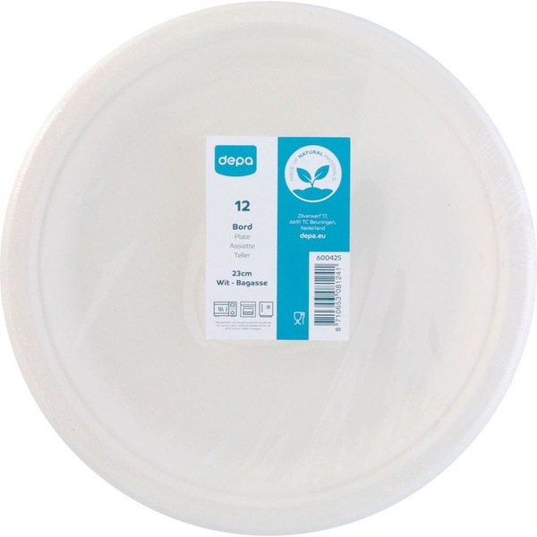 DEPA bord wit bagasse 12 ST
