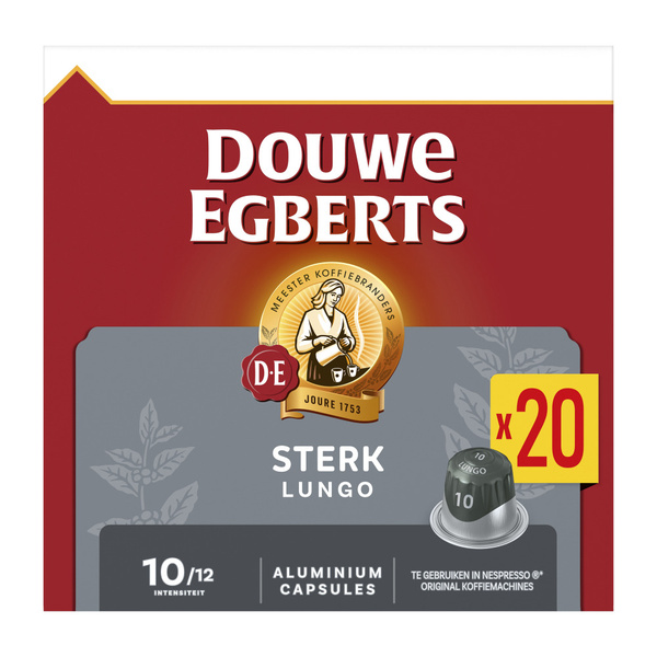 D.E. capsules lungo sterk 20 ST