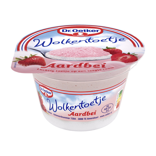 OETKER wolkentoetje aardbei 115 GR