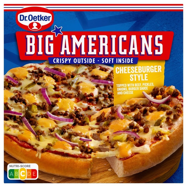 OETKER big americans cheeseburger 444 GR