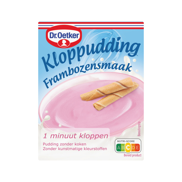OETKER kloppudding framboos 74 GR