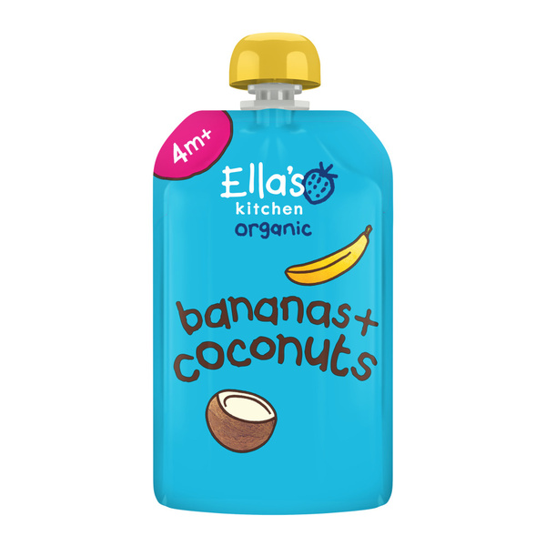 ELLA'S K 4m+ bio banaan kokosnoot 120 GR