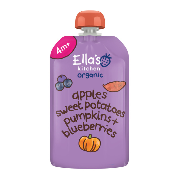 ELLA'S K zoete aardappel 4+ bio 120 GR