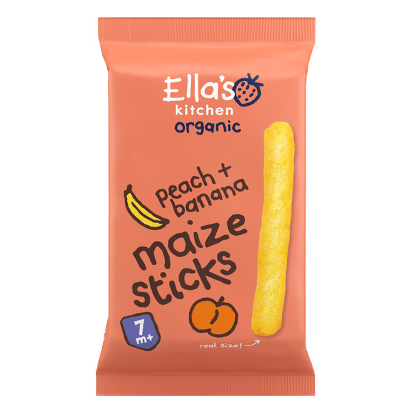 ELLA'S K bio maize stick peach banana 16 16 GR