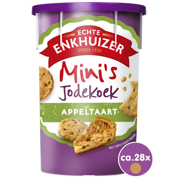 ENKHUIZ mini jodekoek appeltaart 28 ST