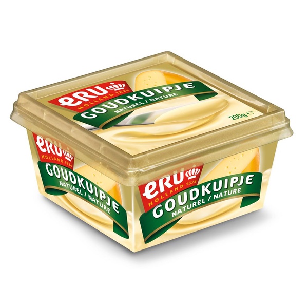 ERU naturel smeerkaas 200 GR