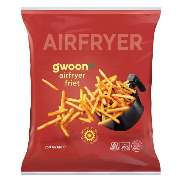 G'WOON airfryer friet 750 GR