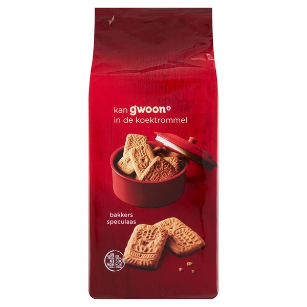 G'WOON bakkerspeculaas 600 GR