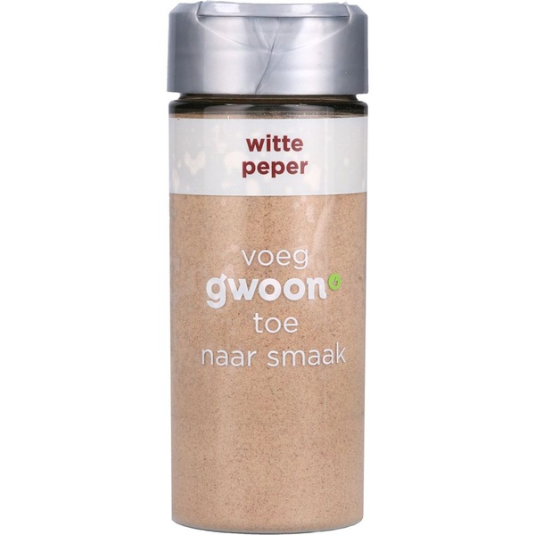 G'WOON witte peper 60 GR