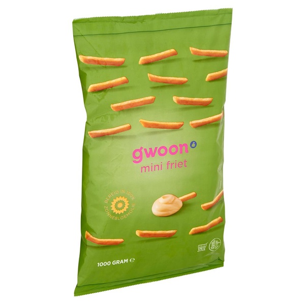 G'WOON mini frites 1 KG