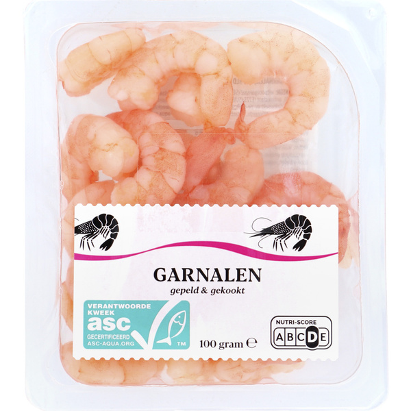Garnalen naturel 100 GR