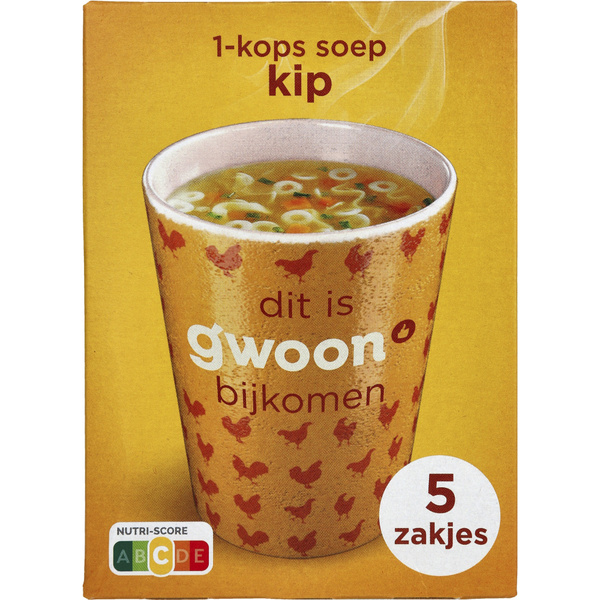 G'WOON 1 kops soep kip 93 GR