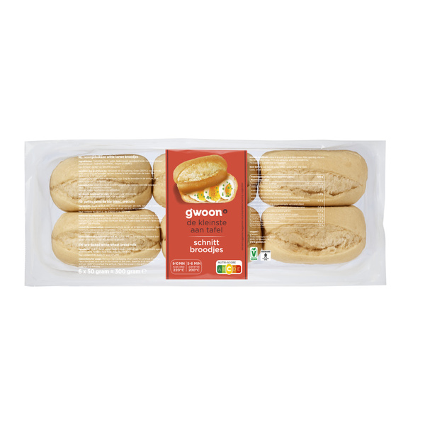 G'WOON schnittbroodjes 300 GR