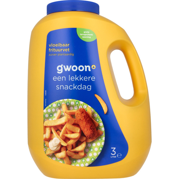 G'WOON vloeibaar frituurvet 3 LT
