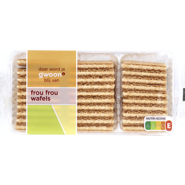 G'WOON frou frou wafels 175 GR