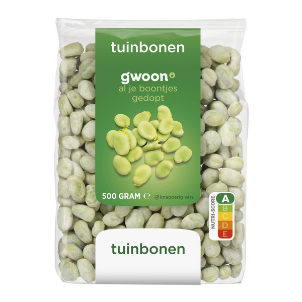 G'WOON tuinbonen fijn 500 GR
