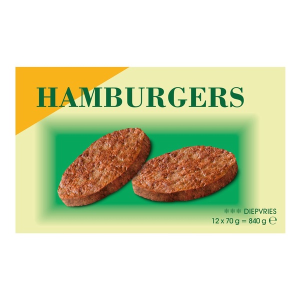MERKLOOS hamburger  12 stuks 12 ST