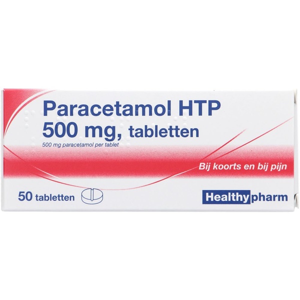 HEALTY UAD paracetamol htp 500mg 50 ST